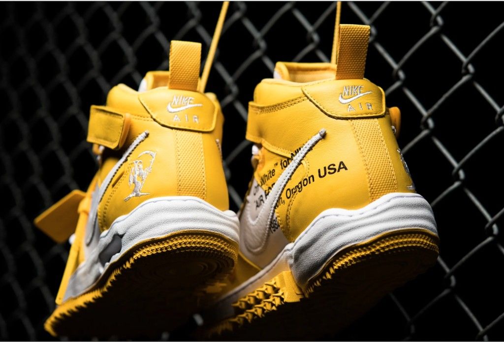 Nike Air Force 1 Mid x Off-White 'Varsity Maize'